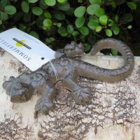 Salamander Gecko Echse Gusseisen Eidechse Gartentiere...