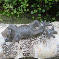 Frosch Gusseisen Kröte Frösche Garten Deko