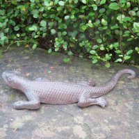 Salamander Gecko Echse Gusseisen Eidechse Gartentiere...