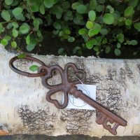 Schlüssel Dekoschlüssel Dekoartikel Gusseisen Gartendeko Wanddeko WD1730-OCT