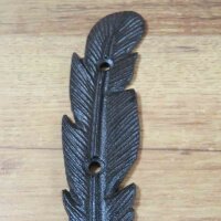 Garderobenhaken Feder Gusseisen Wandhaken Haken Kleiderhaken