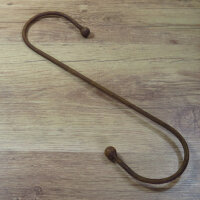 Haken S-Haken 33 cm Metall mit Edelrost Deko Verlängerungshaken 170102