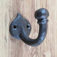 Garderobenhaken Gusseisen Kleiderhaken Wandhaken Haken...