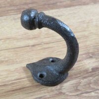 Garderobenhaken Gusseisen Kleiderhaken Wandhaken Haken HK218-B