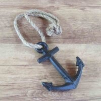 Anker Wanddeko Gusseisen Deko Anker Maritim DY270797-B