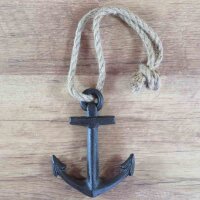 Anker Wanddeko Gusseisen Deko Anker Maritim DY270797-B