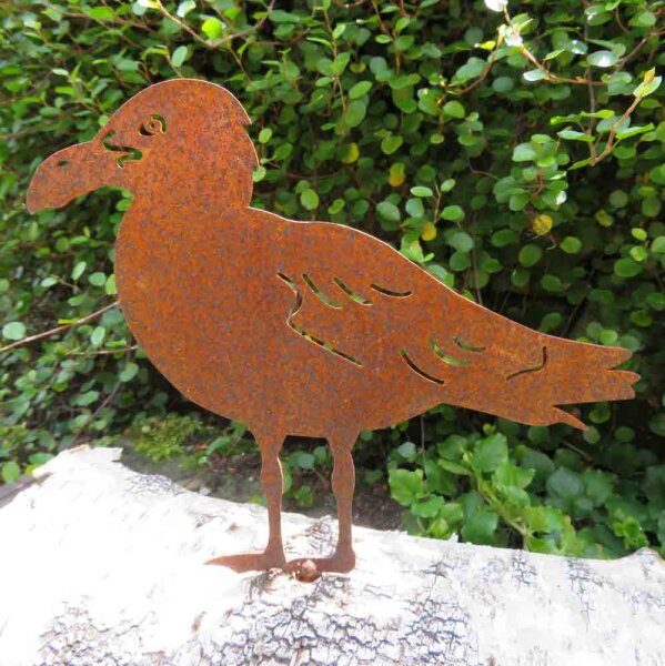 Möwe Vogel Vögel Edelrost Rost Gartendekoration Deko Garten Gartendeko 162049