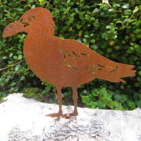 Möwe Vogel Vögel Edelrost Rost Gartendekoration...
