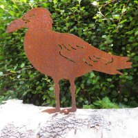 Möwe Vogel Vögel Edelrost Rost Gartendekoration Deko Garten Gartendeko 162049