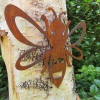 Biene Edelrost Rost Gartendekoration Deko Garten Gartendeko 162030