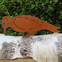 Specht Vogel Vögel Edelrost Rost Gartendekoration...