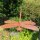 Edelrost Gartenstecker Beetstecker Stecker schwingende Libelle