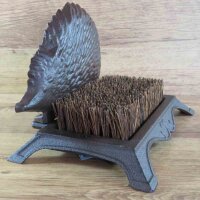 Schuhabtreter Schuhabstreifer Schuhbürste Gusseisen Igel