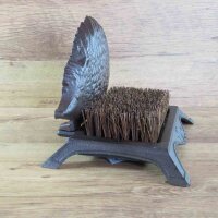 Schuhabtreter Schuhabstreifer Schuhbürste Gusseisen Igel