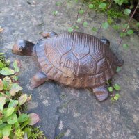 Schildkröte Gusseisen Garten Tiere Gartendeko GA903