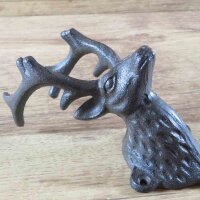 Garderobenhaken Reh Gusseisen Kleiderhaken Wandhaken