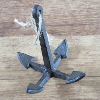 Haken Garderobenhaken Gusseisen Deko Anker Haken Maritim...