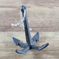 Haken Garderobenhaken Gusseisen Deko Anker Haken Maritim...