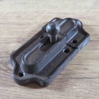 Türriegel Türbeschlag Schubriegel Schlossriegel Torriegel Gusseisen HD042-B