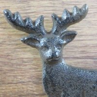 Wandhaken Gusseisen Garderobenhaken Haken Hirsch Garderobe