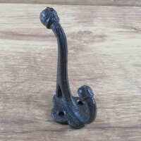 Garderobenhaken Gusseisen Kleiderhaken Haken Wandhaken...