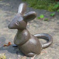 Maus Gusseisen Dekoration Gartendeko Dekoartikel Mäuse Gartentiere