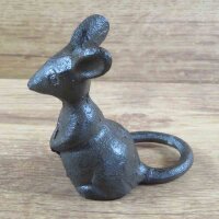 Maus Gusseisen Dekoration Gartendeko Dekoartikel Mäuse Gartentiere