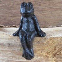 Frosch Gusseisen Kantenhocker Frösche Garten Deko