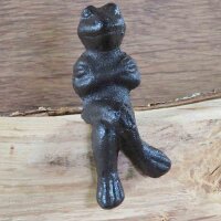 Frosch Gusseisen Kantenhocker Frösche Garten Deko...
