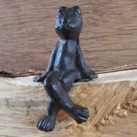 Frosch Gusseisen Kantenhocker Frösche Garten Deko...