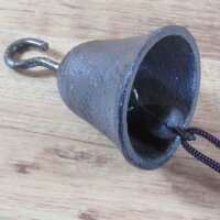 Türglocke Gusseisen Lilie Deko Tür Glocke Türklingel Türdekoration