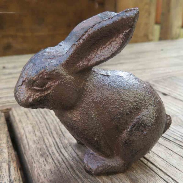 Gusseisen Hase Garten Tiere Gartendeko CD1000-SMF-B