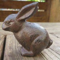 Gusseisen Hase Garten Tiere Gartendeko CD1000-SMF-B