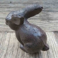 Gusseisen Hase Garten Tiere Gartendeko CD1000-SMF-B