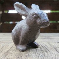 Gusseisen Hase Garten Tiere Gartendeko CD1000-SMF-B