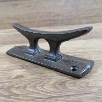 Garderobenhaken Klampe Bootsklampe Gusseisen Wandhaken Haken Kleiderhaken HK196-B