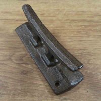 Garderobenhaken Klampe Bootsklampe Gusseisen Wandhaken Haken Kleiderhaken HK196-B