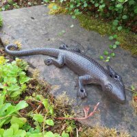 Salamander XL Gecko Echse Gusseisen Eidechse Molch Lurch...
