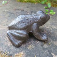 Frosch Gusseisen Kröte Frösche Gartenteich...