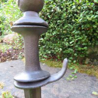 Gartenschlauchführung Vogel Gusseisen Gartendeko Vogel