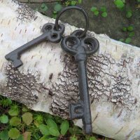 Schlüssel Dekoschlüssel Deko Gusseisen Garten...