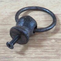 Schubladengriff Möbelgriff mit Ring Türgriff Griff Gusseisen